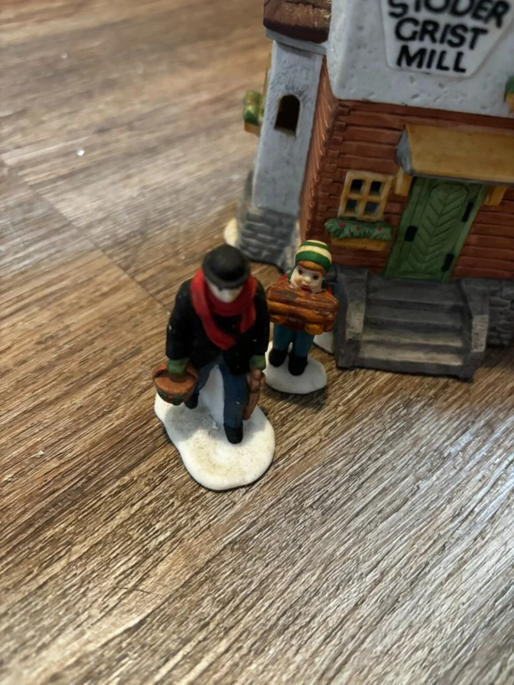 Department 56 Christmas village light up building Stoder Crist Mill